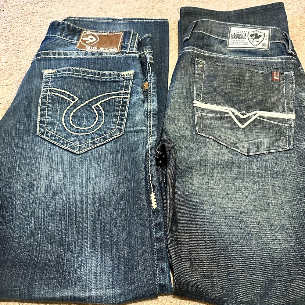 Men’s jeans big Star and Buffalo David Bitton size 32/33
